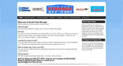 Desktop Screenshot of mysouthpointstorage.com